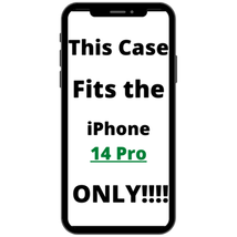 Heavy Duty Camo Case w/Clip BLACK/PINE For I Phone 14 Pro - £6.76 GBP