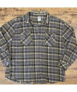 Dickies Plaid Overshirt 3X 54-56 Travis Scott Style Streetwear Hip Hop Work - $736.44 MXN