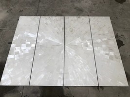 Selenite Stone Wall Panles / Selenite Wall Tiles / Selenite table Top/ Home Deco - £327.16 GBP+