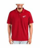 Men&#39;s Antigua Detroit Red Wings Antigua Big &amp; Tall Affluent XtraLitePolo... - $33.95 CAD