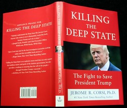 Jerome R Corsi Killing The Deep State: The Fight To Save President Trump 2018 Hc - £8.32 GBP