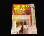 Creative Ideas For Living Magazine January 1988 Red Rooms, Samplers - £7.97 GBP