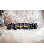 I love you. I know. Custom Colors Embroidered Bridal Wedding Garter Pers... - $14.00