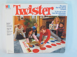 Twister 1986 Board Game 100% Complete Near Mint Condition Bilingual Rare - £17.35 GBP