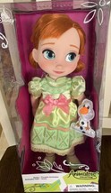 Disney Frozen 2 Animators Collection Anna Doll - Disney Exclusive NEW 16” Olaf - £29.09 GBP