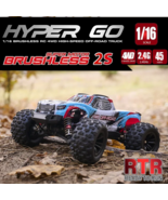 RC Monster Truck Brushless Motor Big Foot High Speed 4WD Off Road Basher... - $172.86 CAD