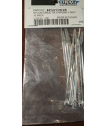 Drag Specialities DS193048 Nylon Cable Tie Chrome 4 Inch-Brand New-SHIPS... - €37,14 EUR
