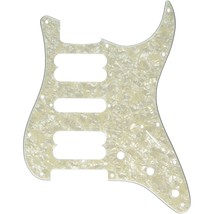 Fender Standard HSH Pickguard - White Moto - £71.85 GBP