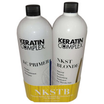 Keratin Complex NKSTB Natural Keratin Smoothing Treatment For Blonde Hair 67.6oz - £318.15 GBP