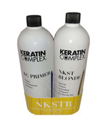 Keratin Complex NKSTB Natural Keratin Smoothing Treatment For Blonde Hair 67.6oz - £319.31 GBP