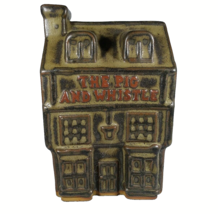 Tremar Pottery Stoneware Pig And Whistle Pub Money Box / Bank England  OBO - $412.96 MXN