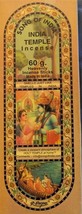 Song of India Temple 60 Gram Pack Incense Sticks! - £7.06 GBP