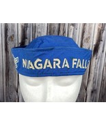 Youth Blue Niagara Falls Canada Sailor Hat Cap - Medium - RARE! - £23.11 GBP