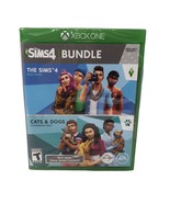 NIP Xbox One : The Sims 4 Plus Island Living Bundle Cats &amp; Dogs - £17.91 GBP