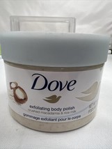 Dove Crushed Macadamia Rice Milk Exfoliating Body Polish 10.5oz - £4.79 GBP
