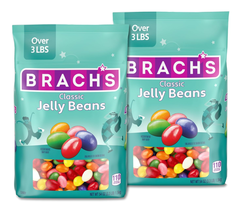 Brach&#39;S Classic Jelly Beans, Assorted Flavors, Assorted,Lime,Orange, 54Oz, Pack - £18.27 GBP