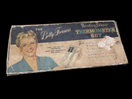 Vintage Westinghouse Thermometers &amp; Box Betty Furness MCM Cooking - $14.00