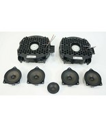 2007-2013 bmw x5 e70 speaker system subwoofer audio sound set of 7  - $3,310.52 MXN