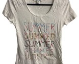 Old Navy Womens Size XS  T shirt Summer Print Short Sleeved Printed - $8.91