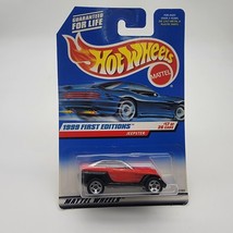 Hot Wheels 1999 First Editions Jeepster Red Black 17 - $9.75