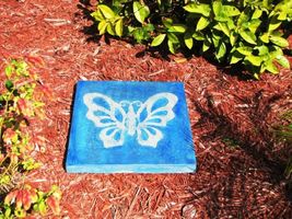 Butterfly Stepping Stone Concrete Mold 18x18x2" Make for $3 Each Ships Fast Free image 5