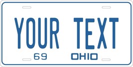 Ohio 1969 License Plate Personalized Custom Car Bike Motorcycle  - £8.75 GBP+