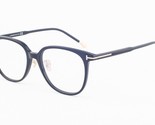 Tom Ford 5778 001 Shiny Black Gold / Blue Block Eyeglasses TF5778 001 53mm - $189.05