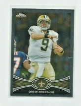 Drew Brees (New Orleans Saints) 2012 Topps Chrome Card #100 - £3.98 GBP