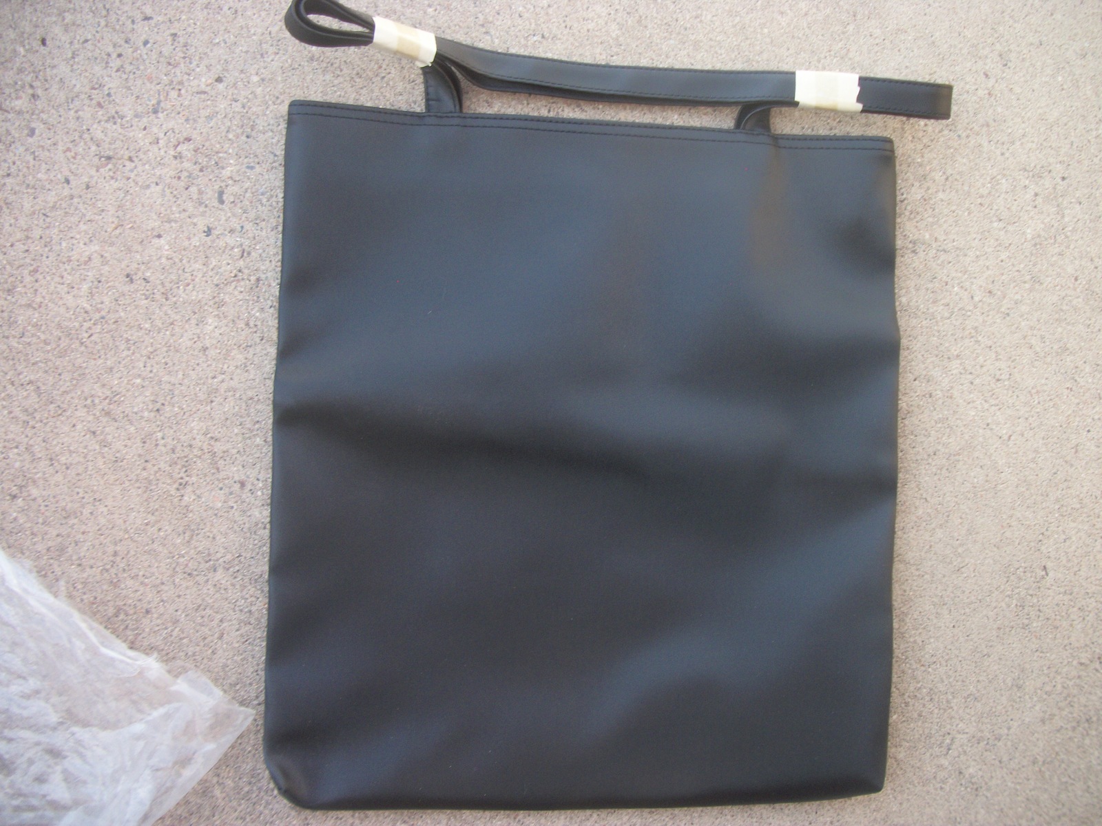 avon tote bag classic elegant and all black brand new - $28.00