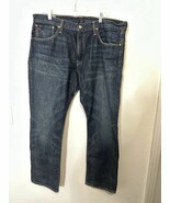Polo Ralph Lauren Straight Leg Authentic Dungarees Blue Jeans Size 36X30 - $54.32 CAD