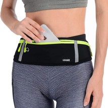 Slim Running Belt, Workout Fanny Pack For Men Women,Exercise Waist Pack For Appl - £15.97 GBP