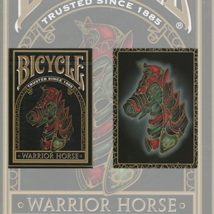 Warrior Horse Deck Bicycle Playing Cards Poker Size USPCC Limited Edition Sealed - £8.69 GBP