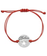 Macy&#39;s Make-A-Wish Believe Slider Bracelet - £3.16 GBP