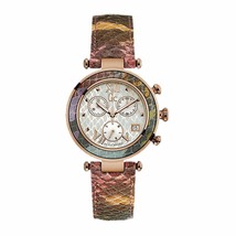 Guess Collection Women&#39;s Chronograph Watch with Pink Snakeskin Pattern Strap - £209.07 GBP