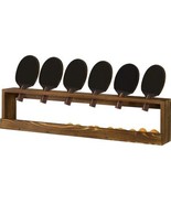 MyGift Vintage Rustic Wood Ping Pong Paddle Display Rack with Ball Stora... - $1,036.51 MXN