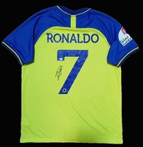 Cristiano Ronaldo #7 Authentic Signed Al Nassr Jersey - £352.64 GBP