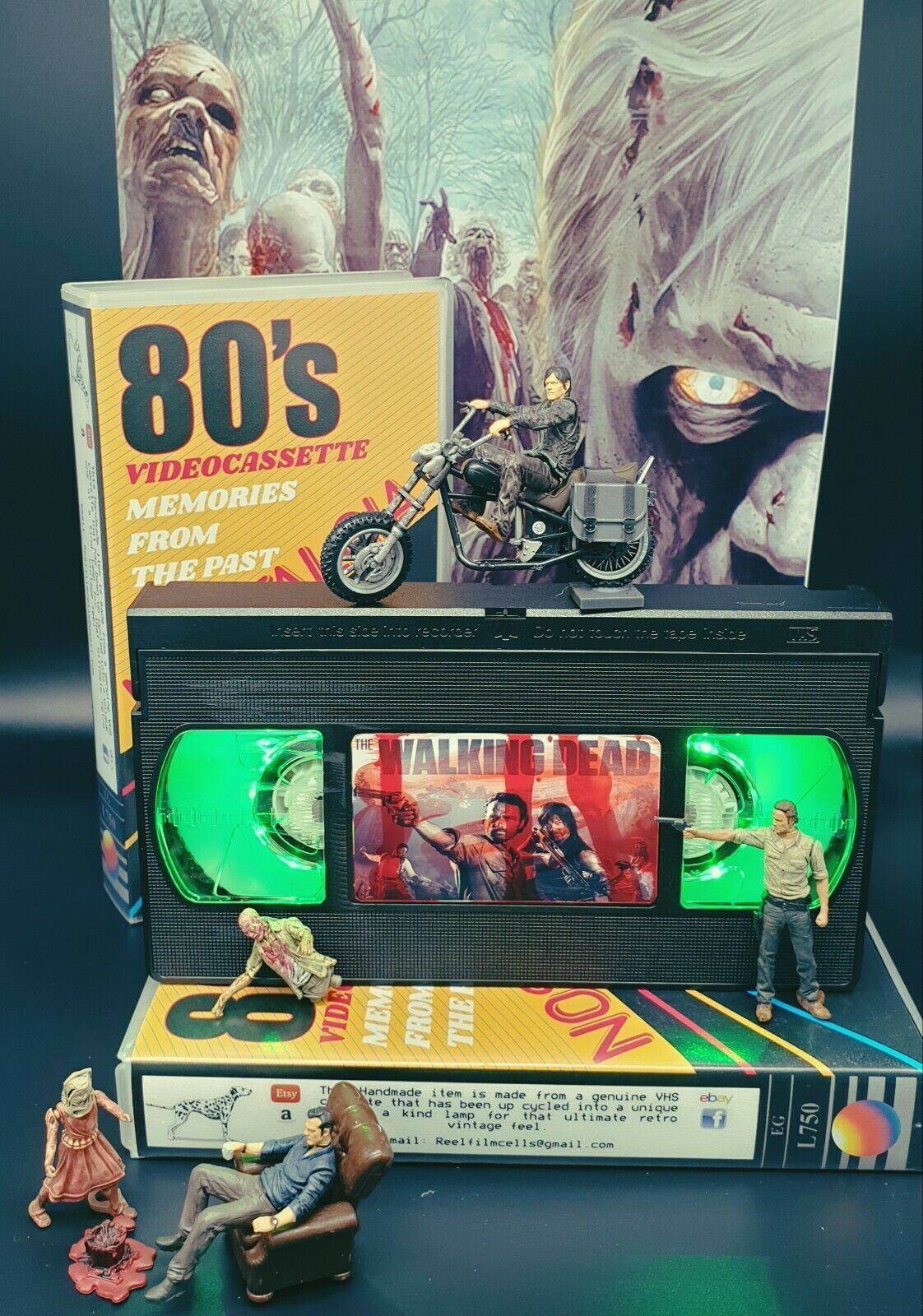 Retro VHS Lamp,Sons of Anarchy Jax Teller, Top Quality!Amazing Gift For Any S2 Item image 12