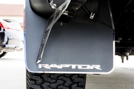 2010-2014 Ford Raptor - Raptor Style Carbon Fiber REAR Mud Guards - £575.50 GBP