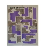 Saint Etienne Poster Places To Visit St. St - $37.01 CAD
