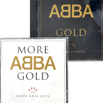 ABBA Gold 2 CD Bundle Greatest Hits Best + More 1992-1993 Dancing Queen Mama Mia - £14.57 GBP