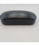 COACH - BLACK HARD LEATHER CLAMSHELL GLASSES SUNGLASS HARD SHELL CASE - €16,53 EUR