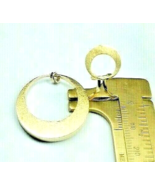 &#39;2For1&#39;DEAL~750/18K SPAIN GOLD~7.79gMATCHING: CRESCENT PENDANT+OMEGA(1)E... - $1,095.00