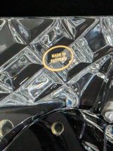 Diamond Crown Cambridge Crystal  Ashtray   NIB image 12