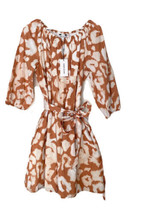 Elizabeth And James Uptown Dress Womens Large Casual Day Glow Tie Dye - £20.46 GBP