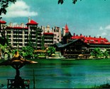 Vista Da Lago Riva Rosso Mohonk Mountain House Mohonk Lago Ny Cromo Cart... - $5.08