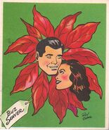 1951 BUZ SAWYER (King) Christmas Card by Roy Crane - $34.56 CAD