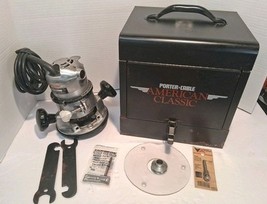 Porter Cable Model 100 American Classic Router In Case - $2,136.89 MXN