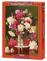 500 Piece Jigsaw Puzzle, Beautiful Pheonies, Bunch of flowers, Still nature, - €28,90 EUR