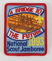 Vintage 1993 National Scout Jamboree Bridge to Future Boy Scouts BSA Patch - $11.69