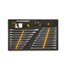 GearWrench 44 Piece 90T SAE/Metric Combination Ratcheting Wrench & Long Arm Hex  - $522.99